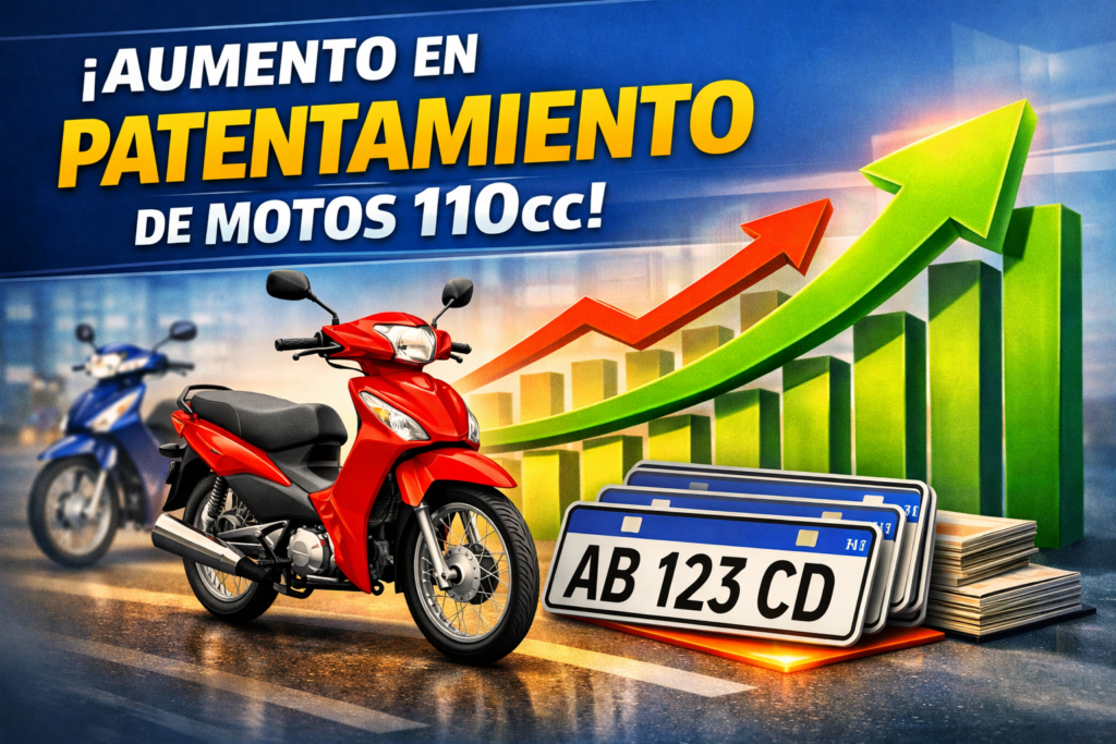 Creció Un 25% El Patentamiento De Motos